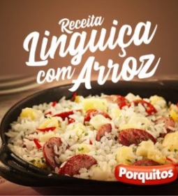 Linguiça com Arroz
