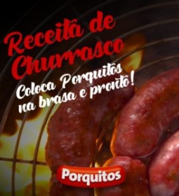 Churrasco com Porquitos